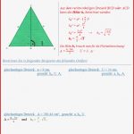 Pythagoras Im Gleichseitigen Dreieck