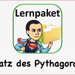 Pythagoras Lernpaket Alle Arbeitsblätter Und Lösungen