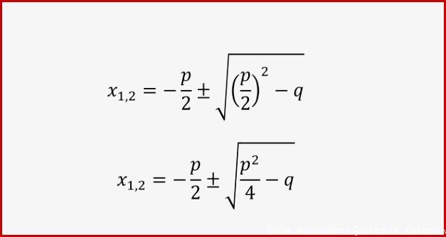 Quadratische Gleichungen lösen 3