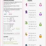Quadratische Gleichungen Mit Der Pq formel Lösen