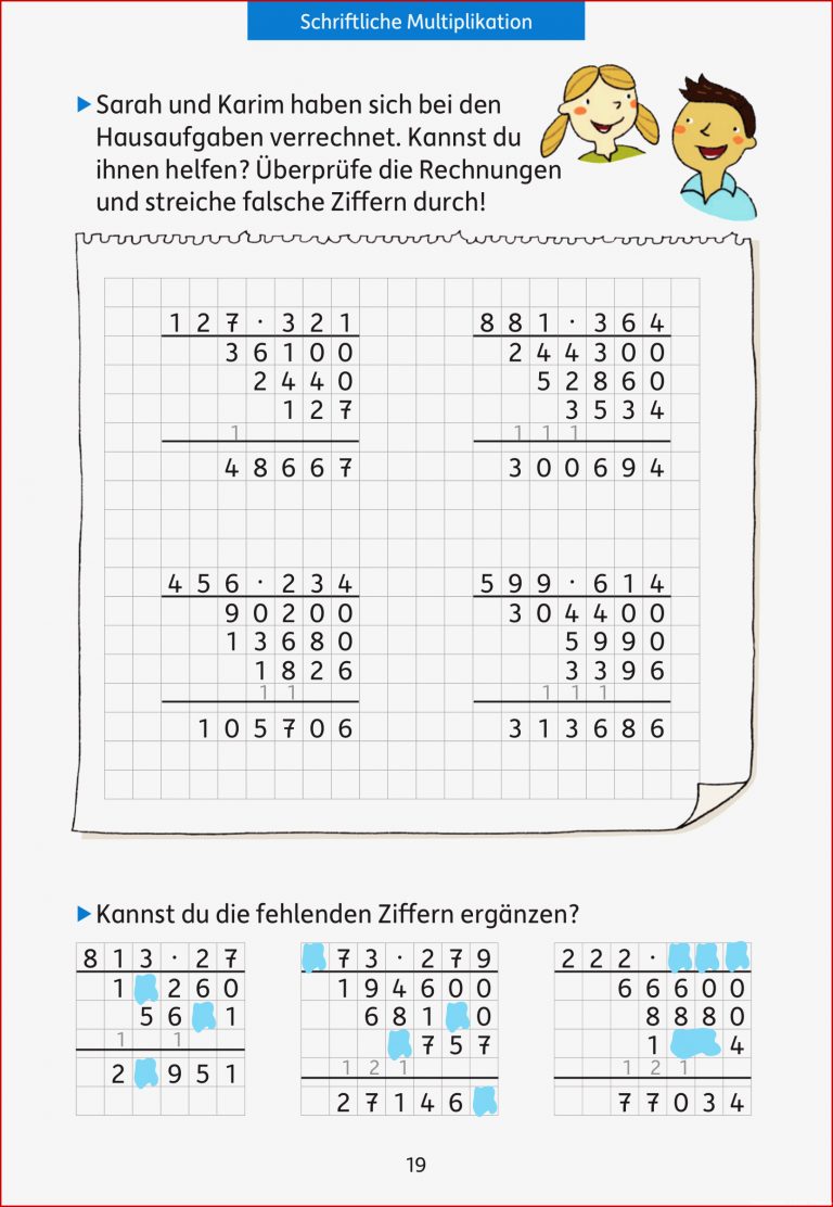 Quer durch 4 Klasse Mathe und Deutsch Übungsblock