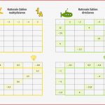Rationale Zahlen Multi Divi In Tabellen Mit Lösungen