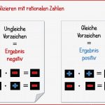 Rationale Zahlen Multiplizieren Und Divi Ren