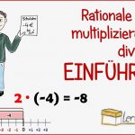 Rationale Zahlen Multiplizieren Und Divi Ren Einführung