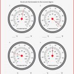 Reading Temperatures From Circular thermometers Celsius Dominant A