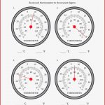 Reading Temperatures From Circular thermometers Celsius Dominant A