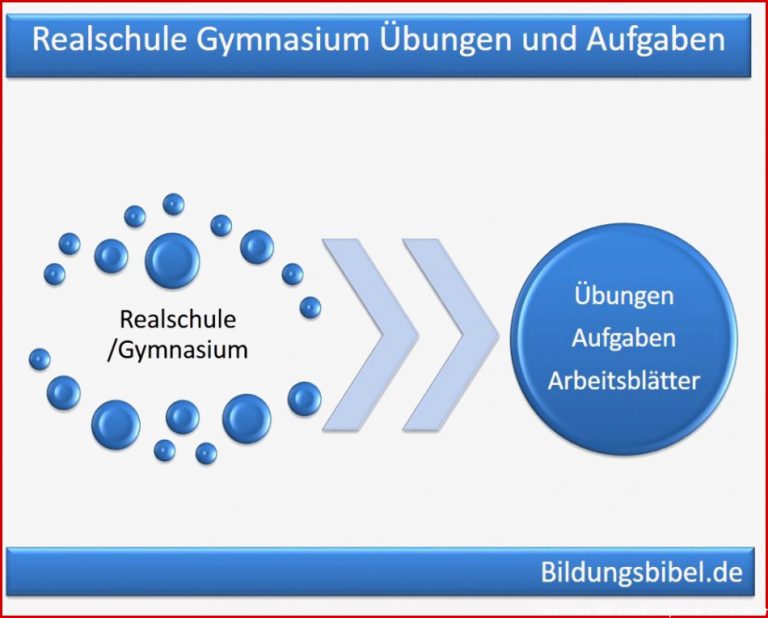 Realschule, Gymnasium Ãbungen, Aufgaben, ArbeitsblÃ¤tter