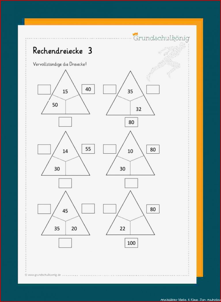 Rechendreiecke