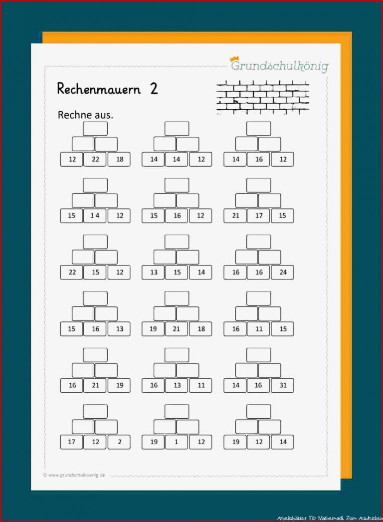 Rechenmauern