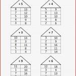 Rechentürme Zur Addition 1 Klasse Arbeitsblätter