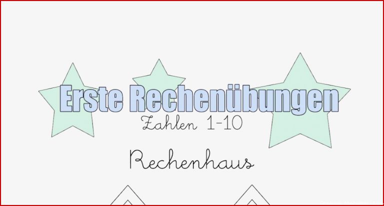 Rechenuebungen 1 Klasse Zum Ausdrucken Math Addition