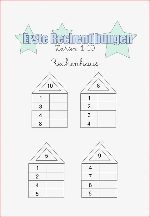 Rechenuebungen 1 Klasse Zum Ausdrucken Math Addition