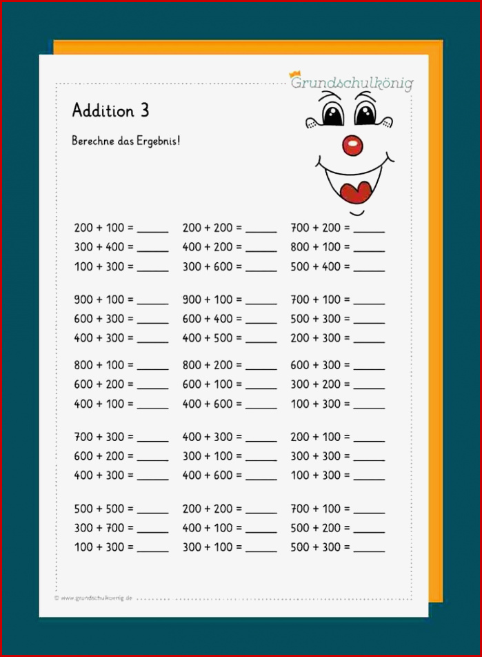 Rechnen 2 Klasse Arbeitsblätter Kostenlos 2klasse