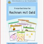 Rechnen Mit Geld Freiarbeitskartei