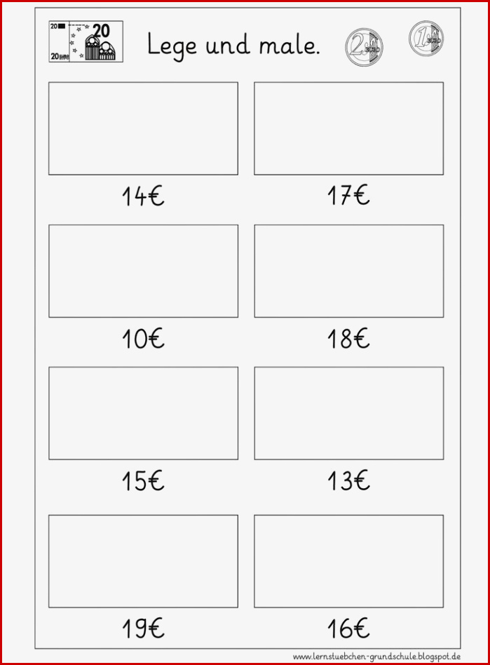 Rechnen Mit Geld Zr 20 3
