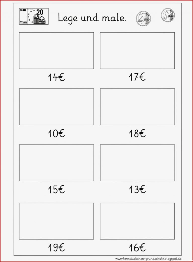 Rechnen Mit Geld Zr 20 3
