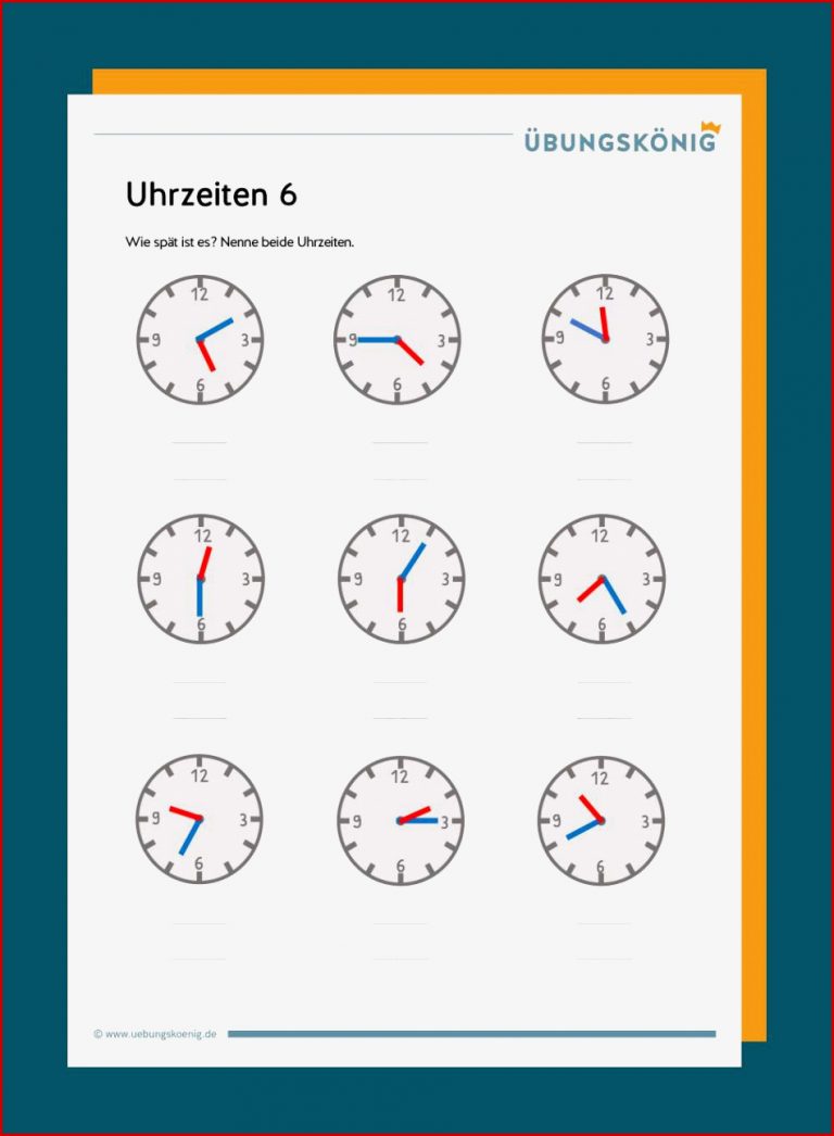 Rechnen mit Uhrzeiten