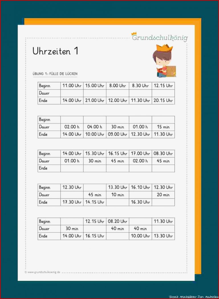 Rechnen Mit Uhrzeiten über Mathe Klasse 3 Arbeitsblätter