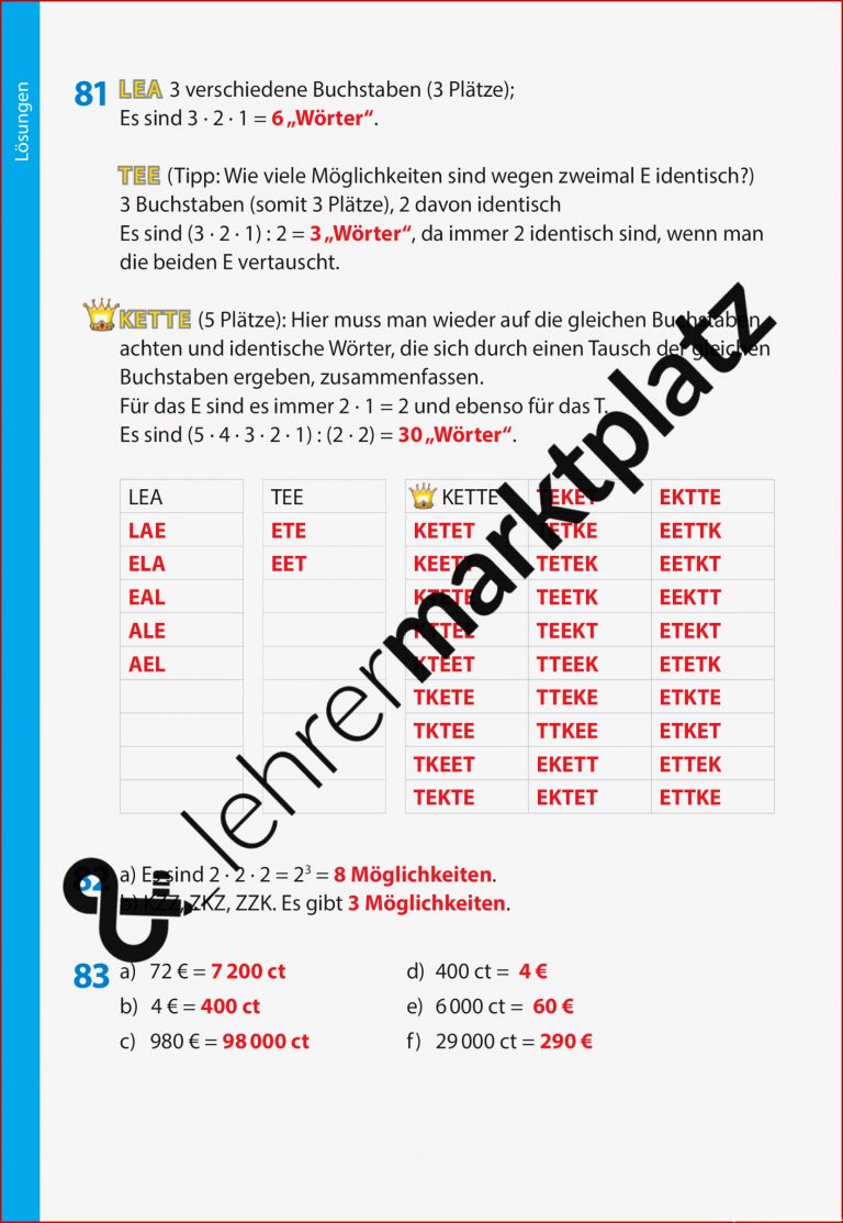 Rechnen und Textaufgaben Realschule 5 Klasse