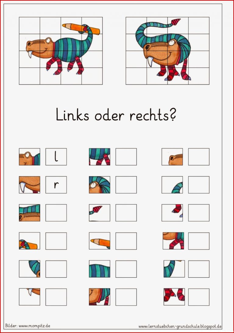 Schockierend Vorschule Arbeitsbl tter Links Rechts Im Jahr 2022 