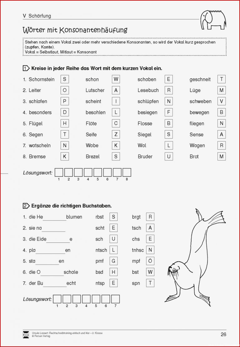 Rechtschreibtraining Einfach Und Klar - 3. Klasse