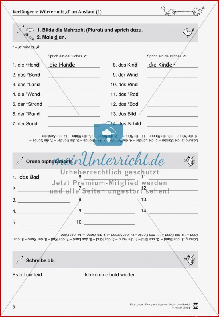 Rechtschreibung üben Rechtschreibstrategie 