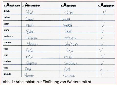 Rechtschreibung Übung Macht Doch Den Meister