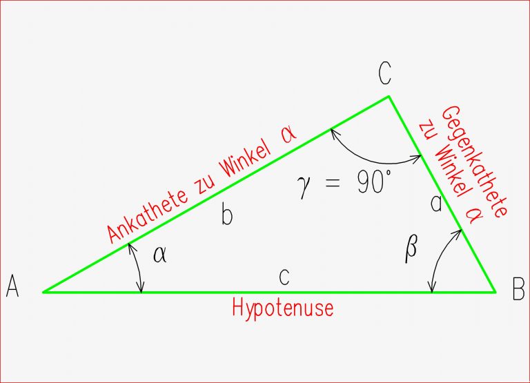 Rechtwinkliges Dreieck