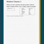 Relative Clauses