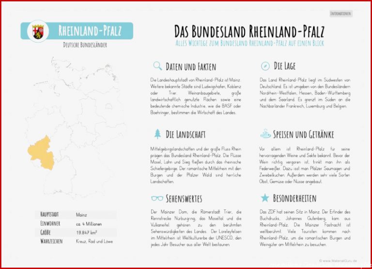 Rheinland Pfalz MaterialGuru