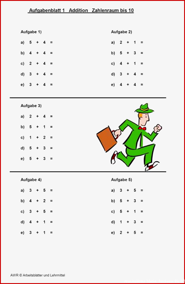 Riesige Sammlung AB Unterrichtsmaterial Mathematik 1 Klasse