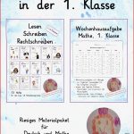 Riesiges Materialpaket Mathe Und Deutsch 1 Klasse