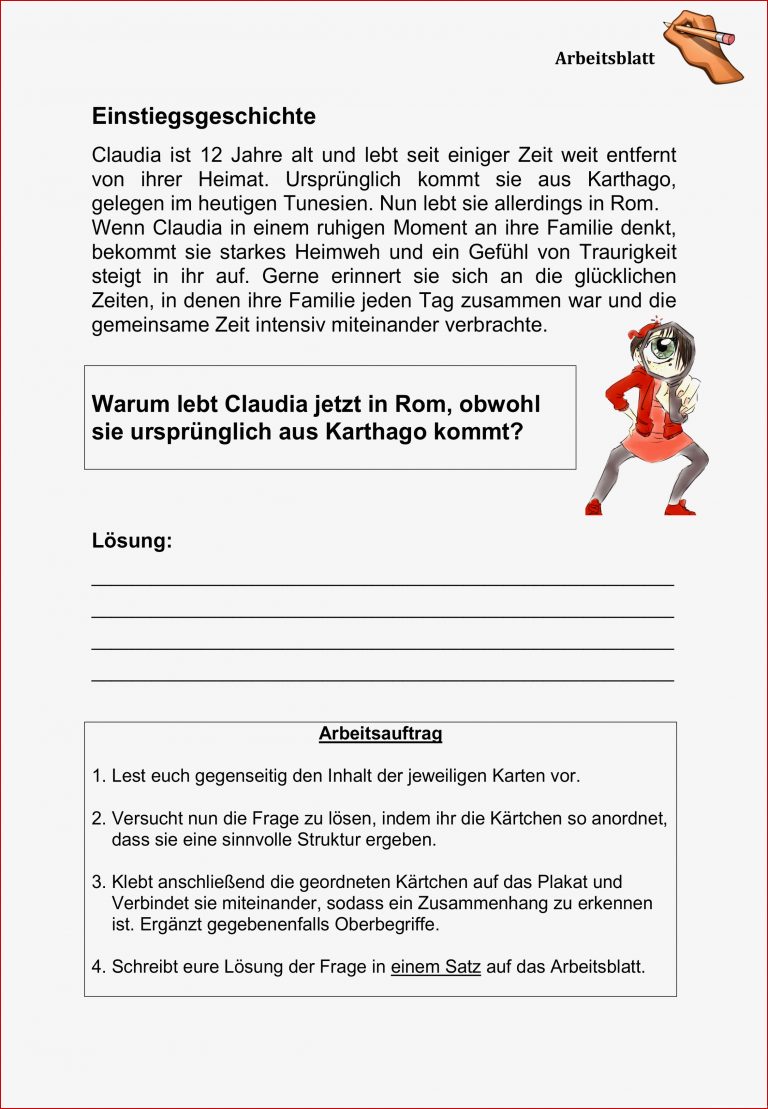 Römer Klasse 6 Arbeitsblätter Worksheets