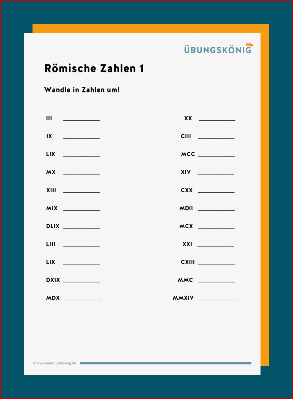 Römische Zahlen