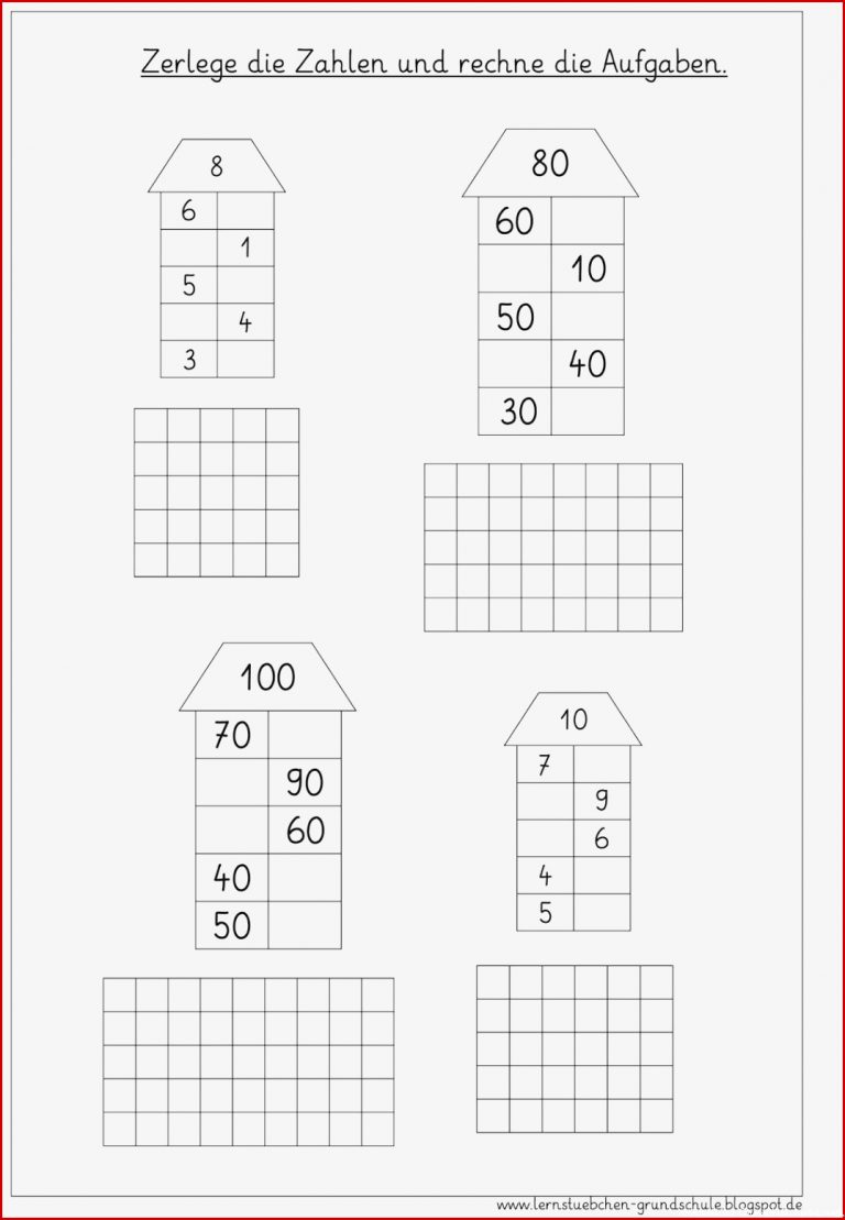 Rund Um Das Rechnen Mit Zehnerzahlen