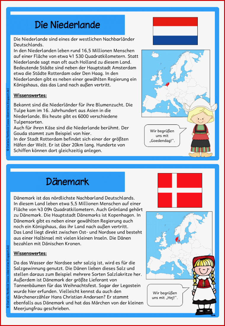 Sachkartei Nachbarländer Deutschlands Pdf