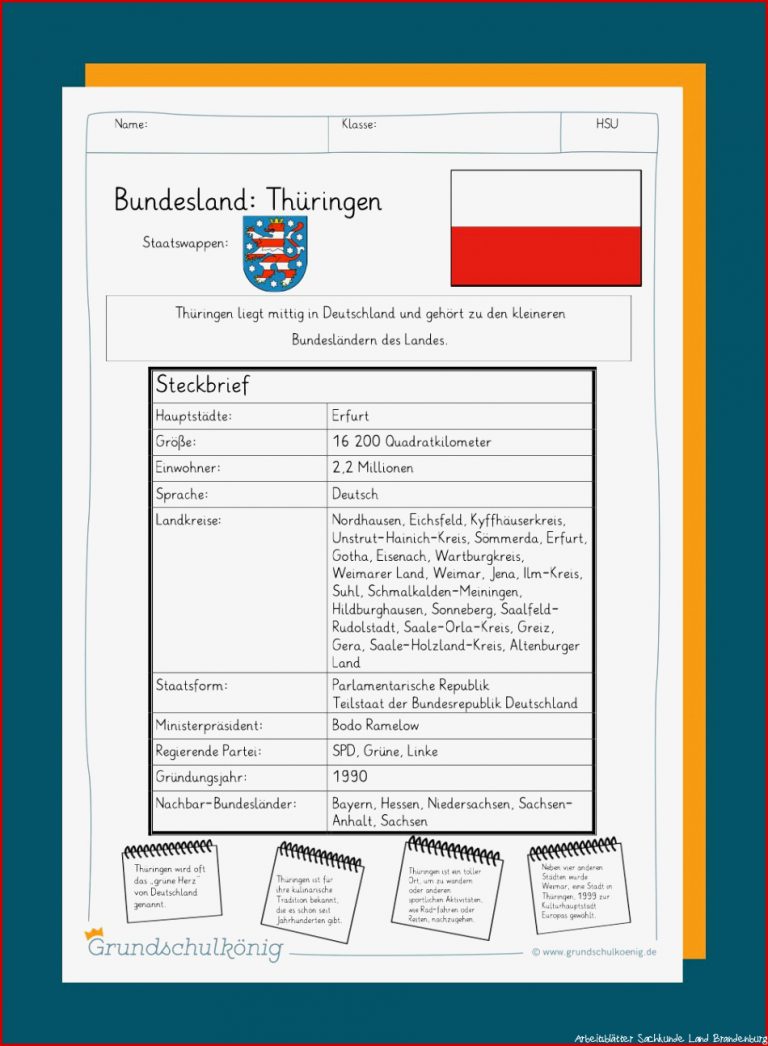 Sachkunde Bundesländer Arbeitsblätter Worksheets