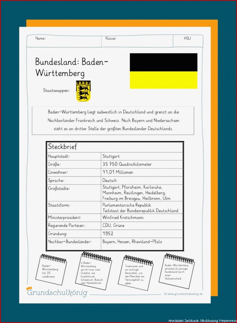 Sachkunde Bundesländer Arbeitsblätter Worksheets