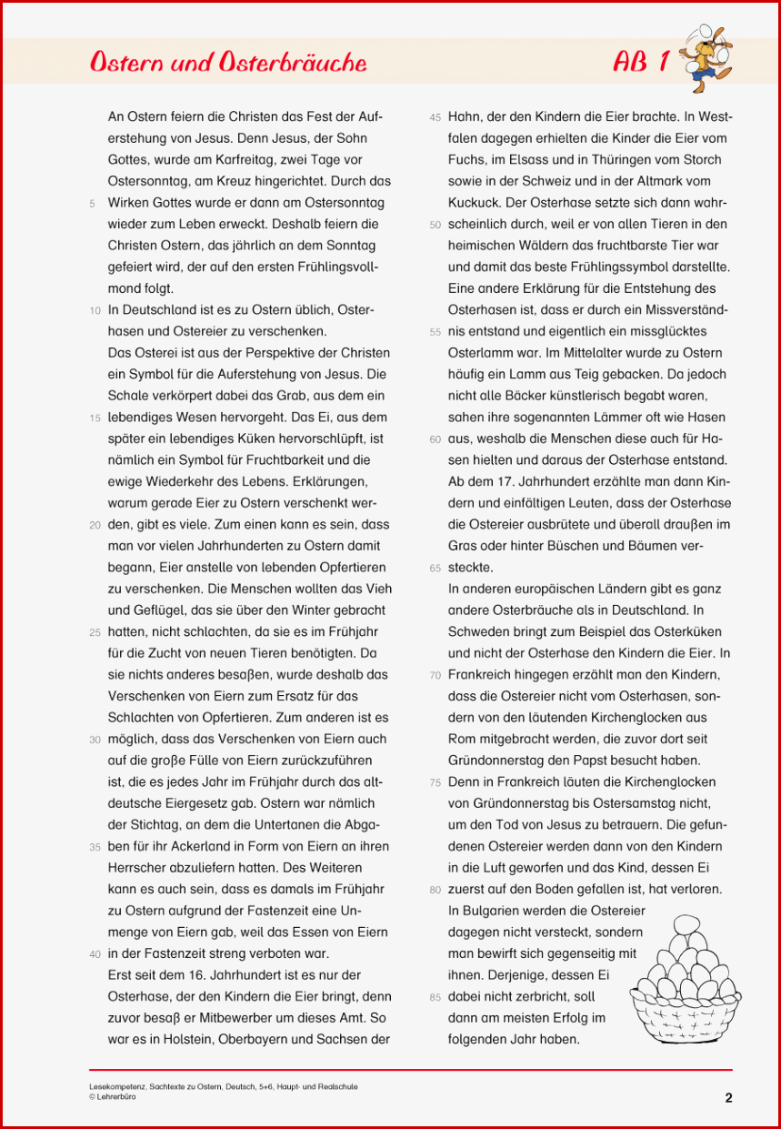 Sachtexte Klasse 6 Zum Ausdrucken