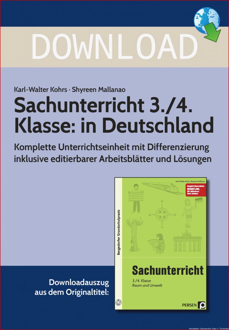 Sachunterricht 3 4 Klasse in Deutschland für 5 45 EUR