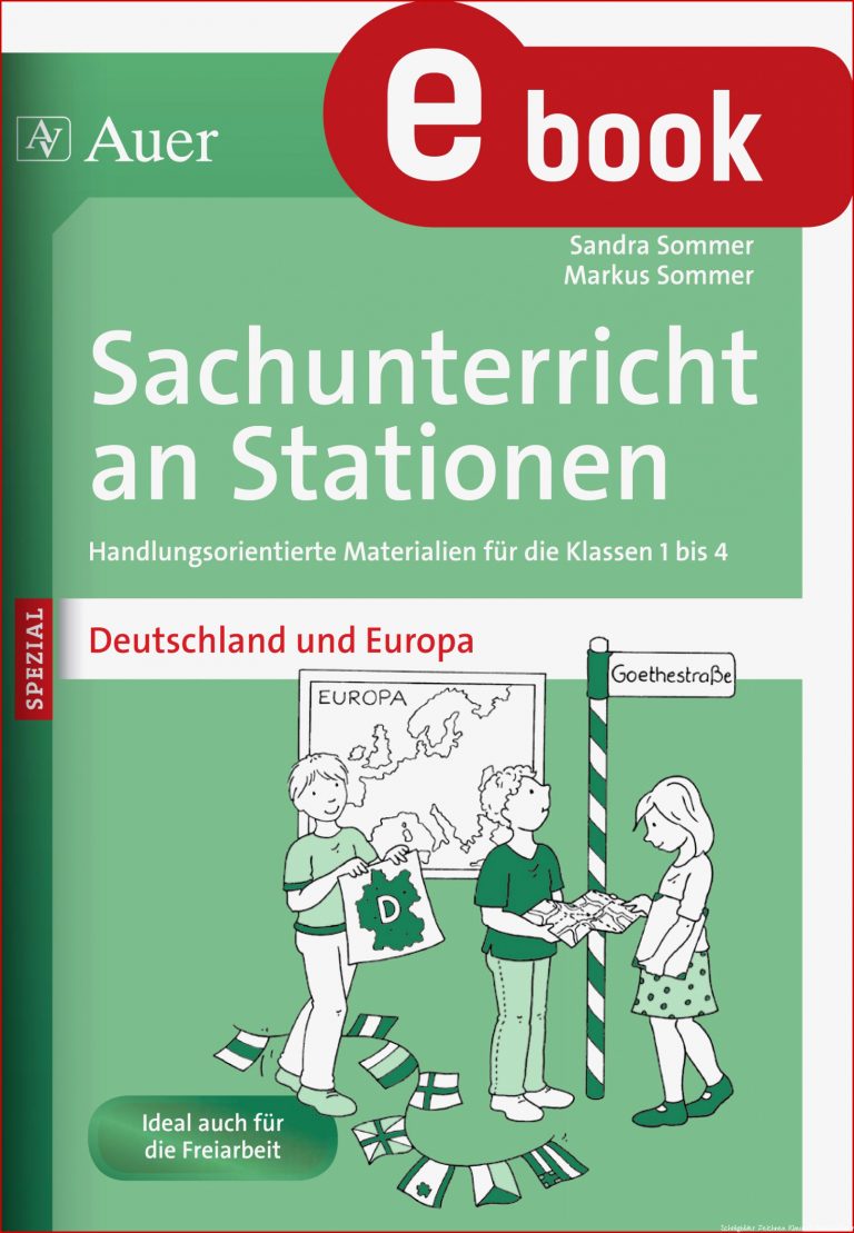 Sachunterricht an Stationen Deutschland & Europa von