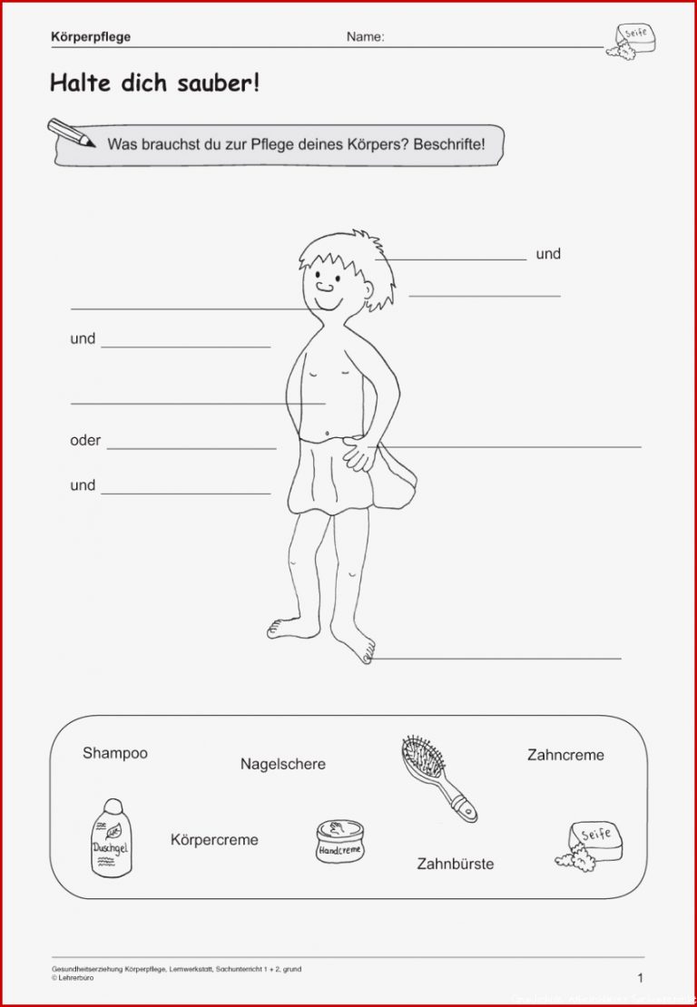 Sachunterricht · Arbeitsblätter · Grundschule · Lehrerbüro