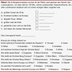 Sachunterricht Klasse 3 Arbeitsblätter Worksheets