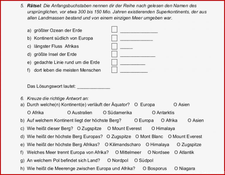 Sachunterricht Klasse 3 Arbeitsblätter Worksheets