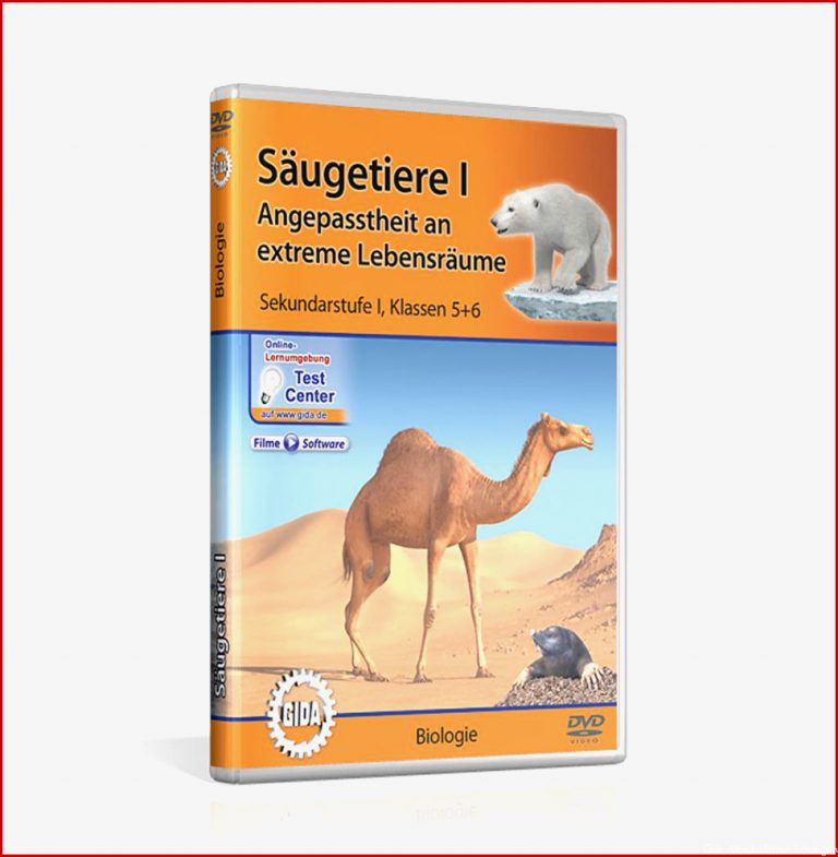 Säugetiere I - Angepasstheit an extreme Lebensräume GIDA-DVD Säugetiere I - Angepasstheit an extreme Lebensräume GIDA-DVD | www ...