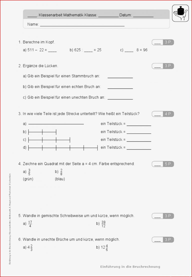 Sagen Klasse 6 Klassenarbeit Pdf