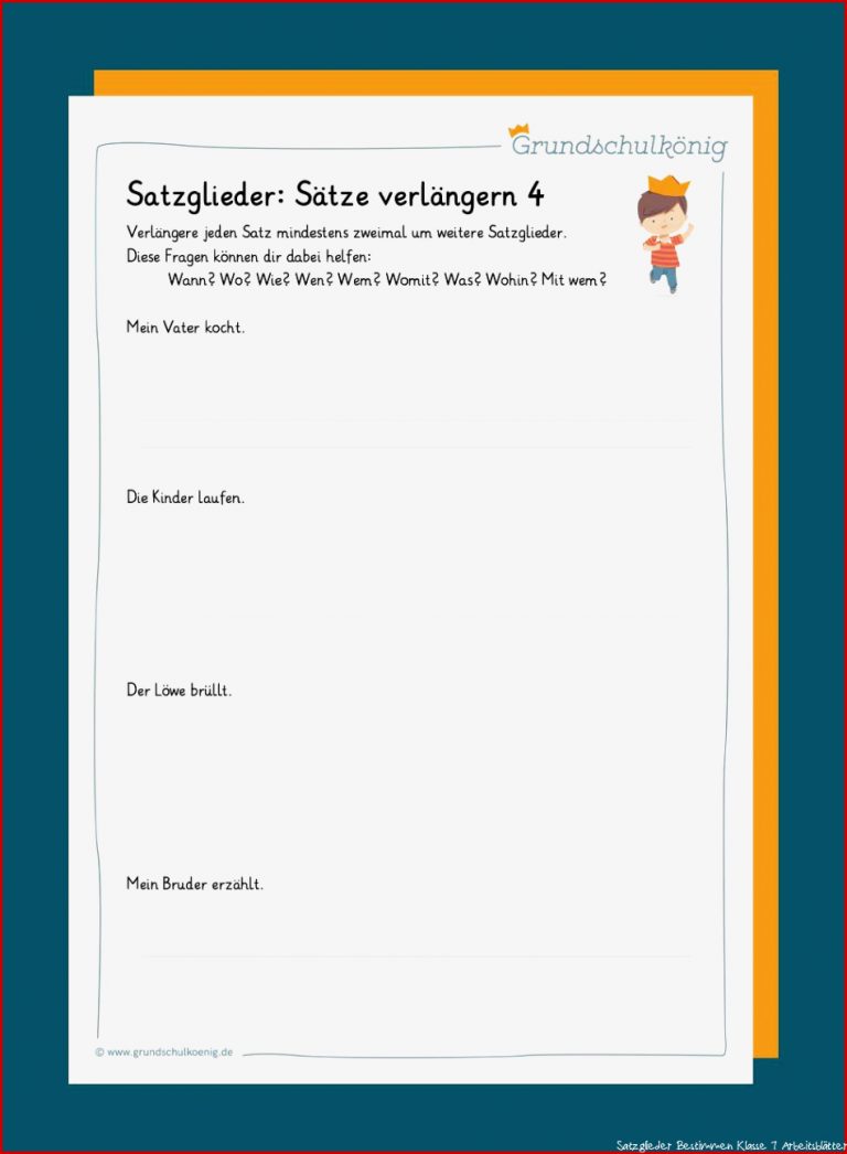 Satzglieder zum Herunterladen Satzglieder