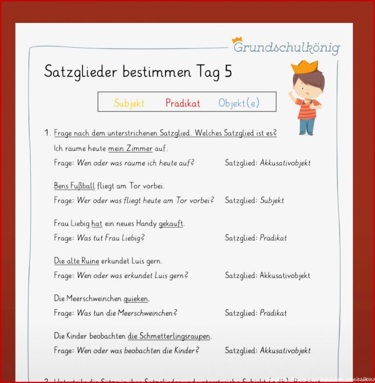 Satzglieder Vorschau 2