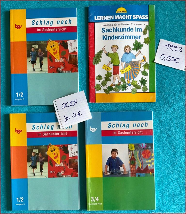 Schlag nach im Sachunterricht Sachkunde Grundschule