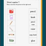 School Supplies / Schulsachen
